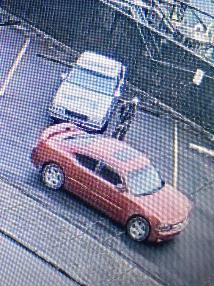 Suspect car being sought.