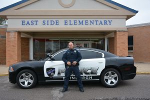 Photo released when Nunez was named school resource officer for Edinburgh schools.