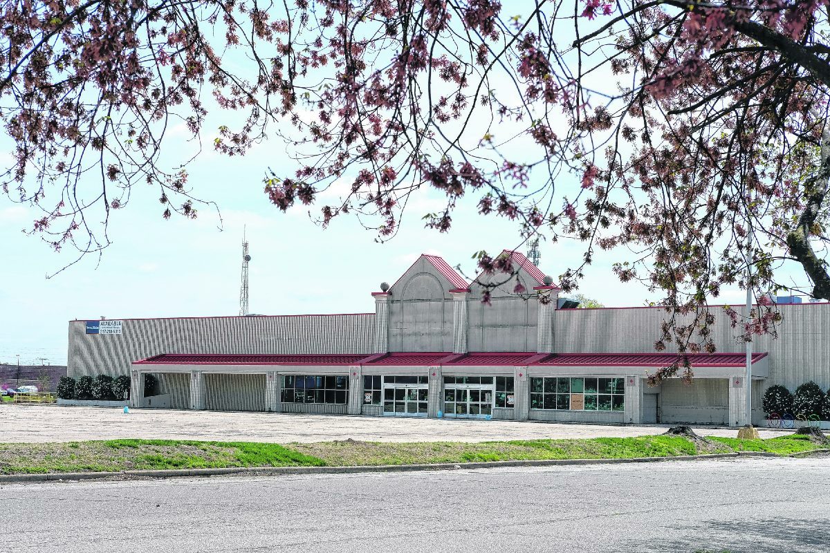 A view of the old Kroger store in Columbus, Ind., pictured Friday, April 16, 2021. Mike Wolanin | The Republic  Mike Wolanin | The Republic