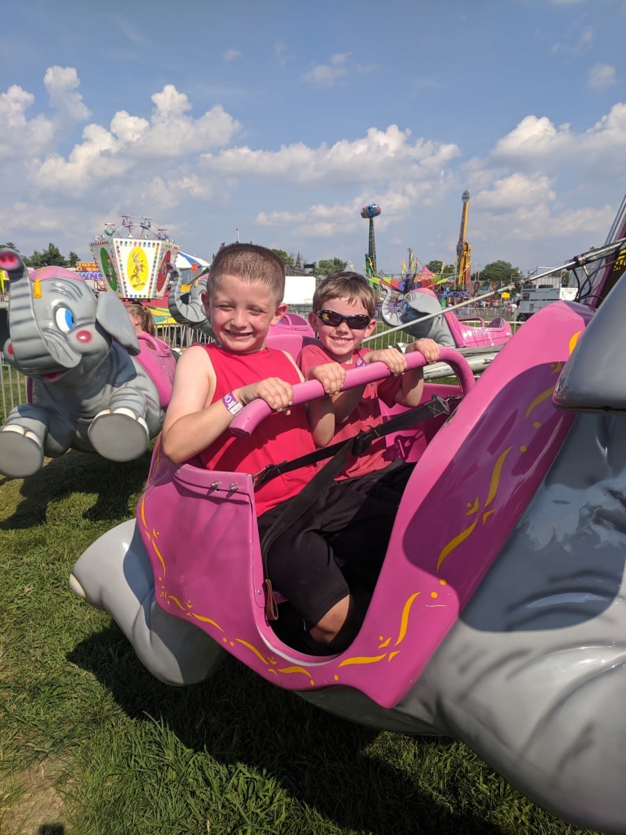 Steven and Easton Gates