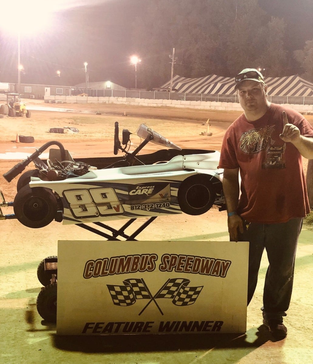 Brandon Malone, first place in Vintage Class at the Bartholomew County Fair.