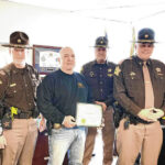 Sheriff’s officer honored for 40 years of service