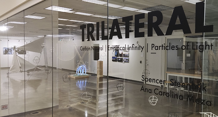 Exhibition: Trilateral – Carbon Natural | Empirical Infinity | Particles of Light