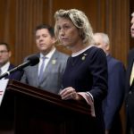 The Republicans most at risk in next year’s election are falling in line behind impeachment inquiry