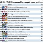 Pro Picks: Mahomes, Chiefs up for a tough task vs. Lions