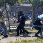 Dozens injured in a protest by asylum-seekers outside Eritrean Embassy in Israel