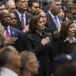 Harris, DeSantis and Giuliani are among politicians marking Sept. 11 terror attacks at ground zero