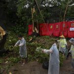 Typhoon Saola makes landfall in southern China but appears to cause only light damage