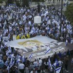 Thousands rally in support of Israel’s judicial overhaul before a major court hearing next week