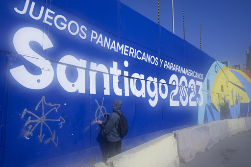 Roban equipos de televisión en el lugar de la ceremonia inaugural de los Juegos Panamericanos en Chile, lo que aumenta las preocupaciones de seguridad