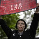 Ukrainian and Western leaders laud US aid package while the Kremlin warns of ‘further ruin’