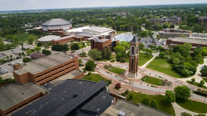 Campus Aerial McKinley avenue