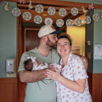 James family welcomes first baby of 2026