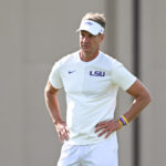Lane Kiffin addresses high expectations as LSU opens spring practice under its new coach