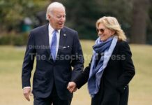 Joe and Jill Biden adopt a pair of black Lab-mix puppies named Boo and Scout