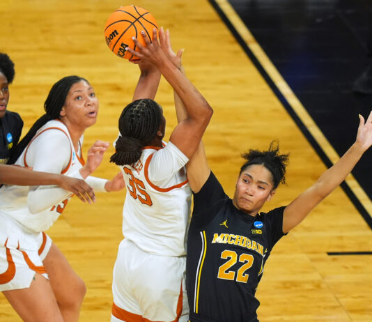Eyes of Texas on women’s Final Four again after Longhorns beat Michigan in regional final